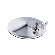 8-1/2" 430 Stainless Steel 320R Convex Mirror - Offset Mounting Stud