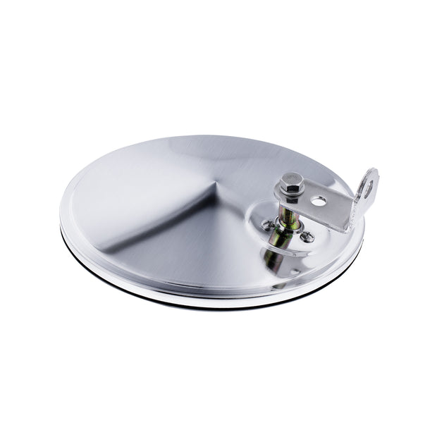 8-1/2" 430 Stainless Steel 320R Convex Mirror - Offset Mounting Stud