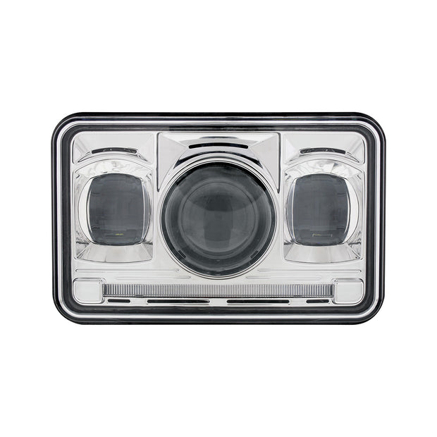 ULTRALIT - 11 High Power LED 4" X 6" Projection Headlight - Low Beam