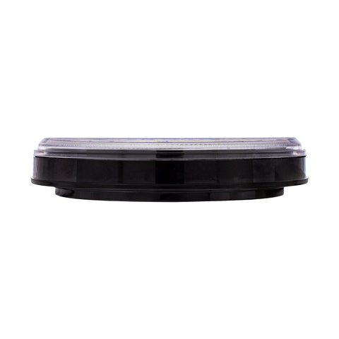 13 LED 4" Round Abyss Light (Back-Up) - White LED/Clear Lens