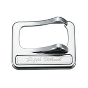 Chrome Plastic Rocker Switch Cover With Stainless Plaque For Peterbilt - Fifth Wheel