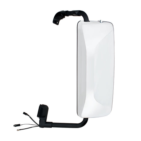 Chrome Mirror Assembly With LED Turn Signal For 2012-2017 Volvo VNL - Passenger