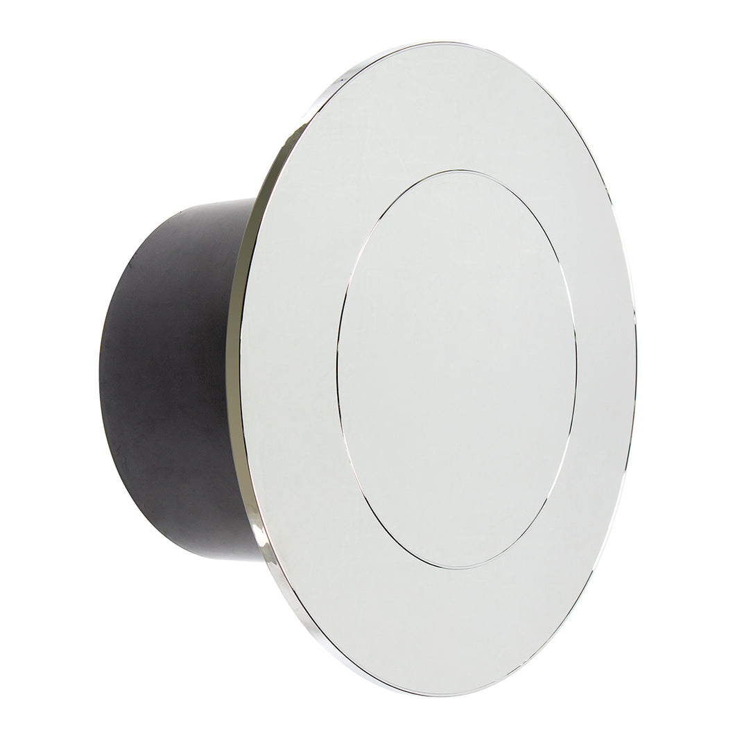 Flat Aero Rear Axle Cover Kit - Chrome