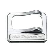 Chrome Plastic Rocker Switch Cover With Stainless Plaque For Peterbilt - Axle Differential