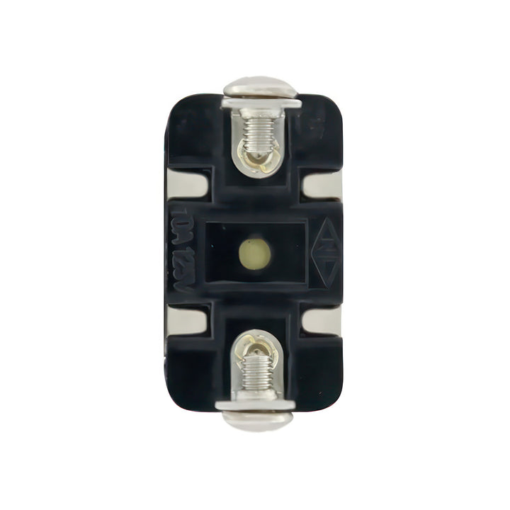 2 Pin, 10 Amp - 12V DC On-Off Metal Toggle Switch With 2 Screw Terminals