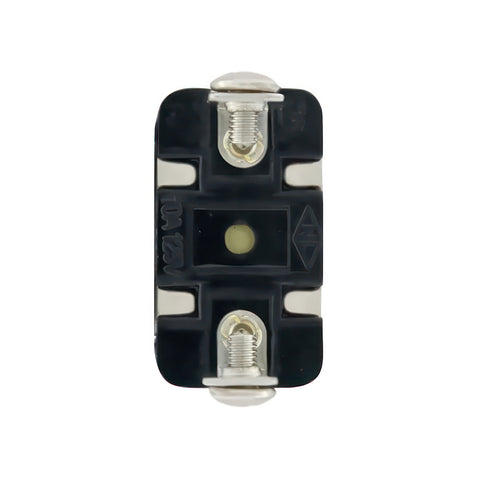 2 Pin, 10 Amp - 12V DC On-Off Metal Toggle Switch With 2 Screw Terminals