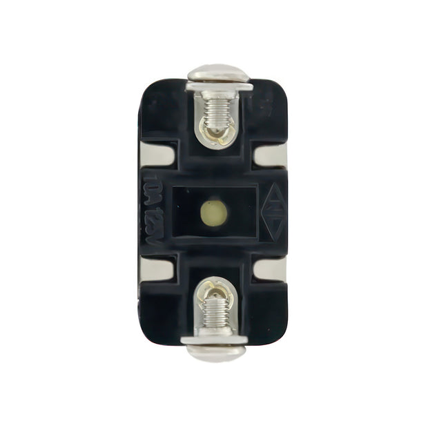 2 Pin, 10 Amp - 12V DC On-Off Metal Toggle Switch With 2 Screw Terminals