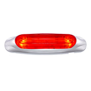 4 LED LIGHTTRACK Light (Clearance/Marker) - Red LED/Red Lens