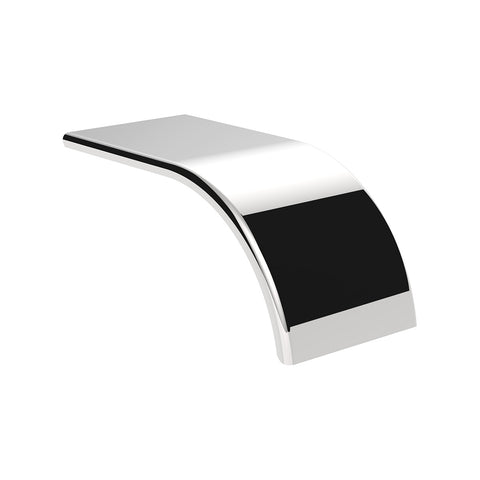 60" 430 Stainless Steel (16ga) Roll Formed Edge Smooth Half Fender - SS Series (Pair)