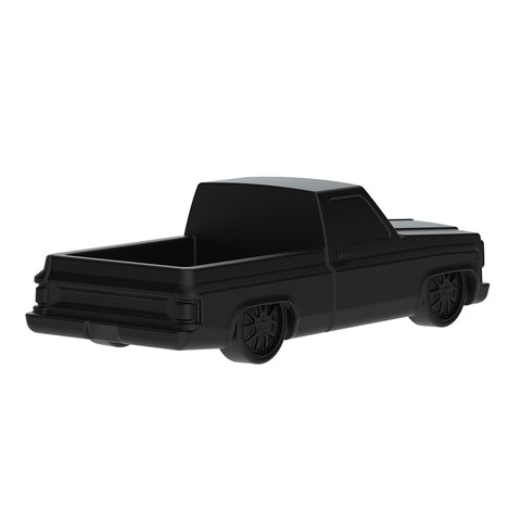 Solid Die-Cast 1973-87 Chevy Truck Style Paper Weight-Matte Black