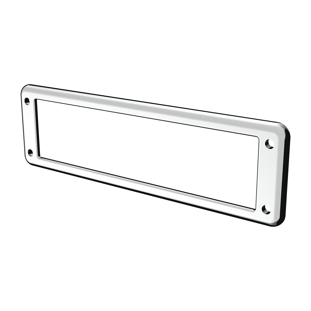 Chrome Plastic Overhead Pocket Bezel For 2000-2010 International 9900/9400/9200