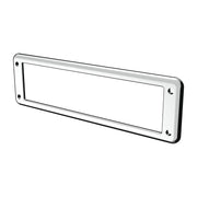 Chrome Plastic Overhead Pocket Bezel For 2000-2010 International 9900/9400/9200
