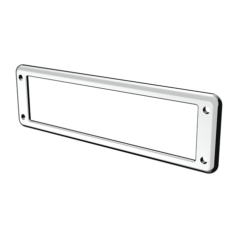 Chrome Plastic Overhead Pocket Bezel For 2000-2010 International 9900/9400/9200