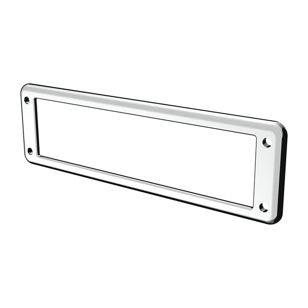 Chrome Plastic Overhead Pocket Bezel For 2000-2010 International 9900/9400/9200