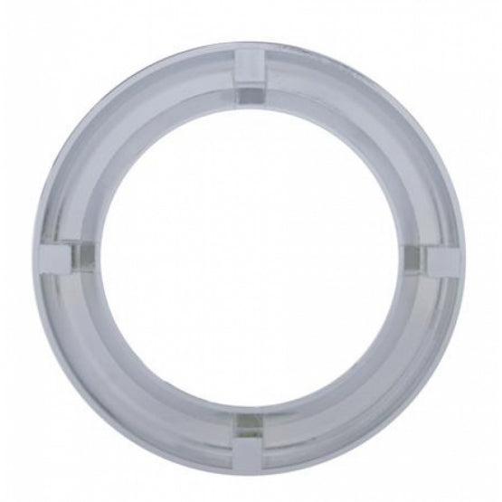Chrome Twist-On Light Bezel For 4" Round Light Grommet