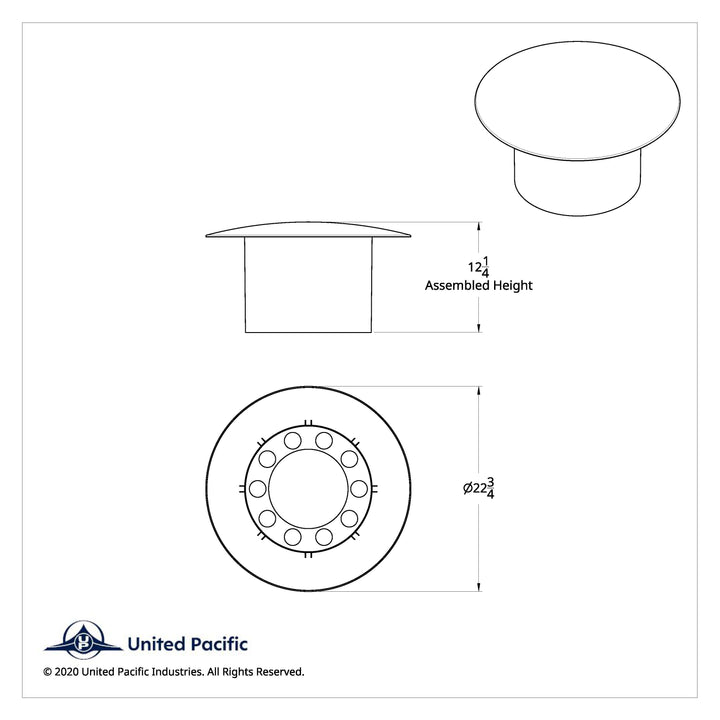 Aero Full-Moon Rear Axle Cover Kit - Matte Black