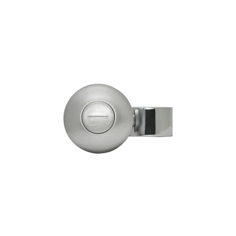 Heavy Duty Steering Wheel Spinner - Liquid Silver