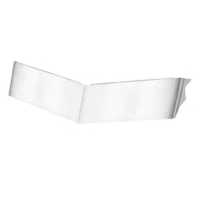 13" Stainless Drop Sunvisor For Petebilt 379, 385, 357