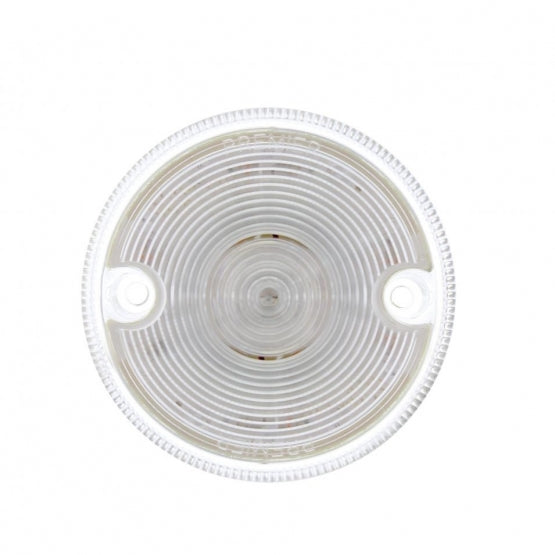 15 LED 3" Series 1 Light Only For Double Face Light Housing - Red LED/Clear Lens
