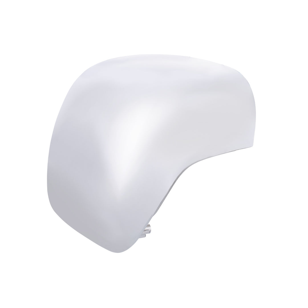 Chrome Plastic Hood Mirror Cover For 2018-2024 Freightliner Cascadia-Driver