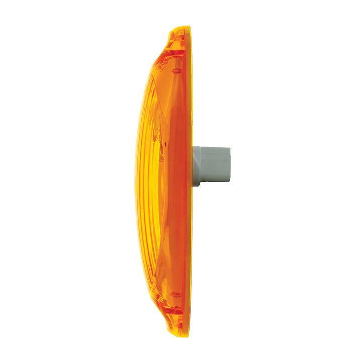 3 Amber LED Reflector Cab Light For 2008-2017 Freightliner Cascadia - Amber Lens