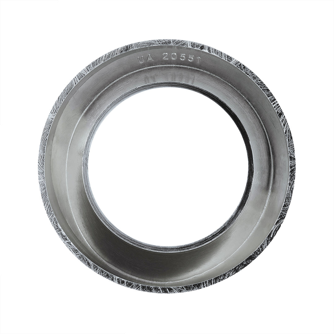 Chrome Plastic Small Gauge Bezel With Visor United Pacific 20551