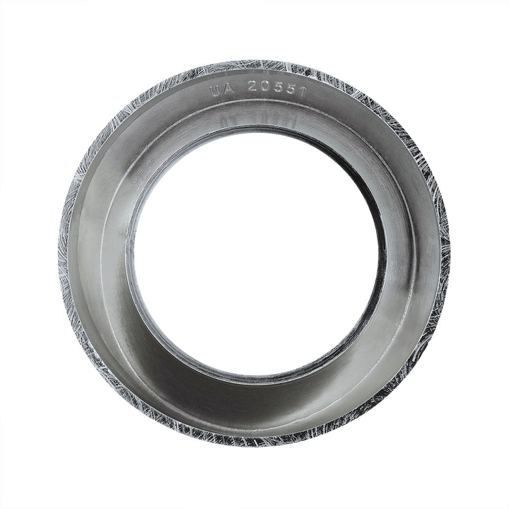 Chrome Plastic Small Gauge Bezel With Visor United Pacific 20551