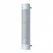 48" Tall 270 Degree Stainless Exhaust Muffler Shield For 10" Diameter Exhaust - Vertical Slot