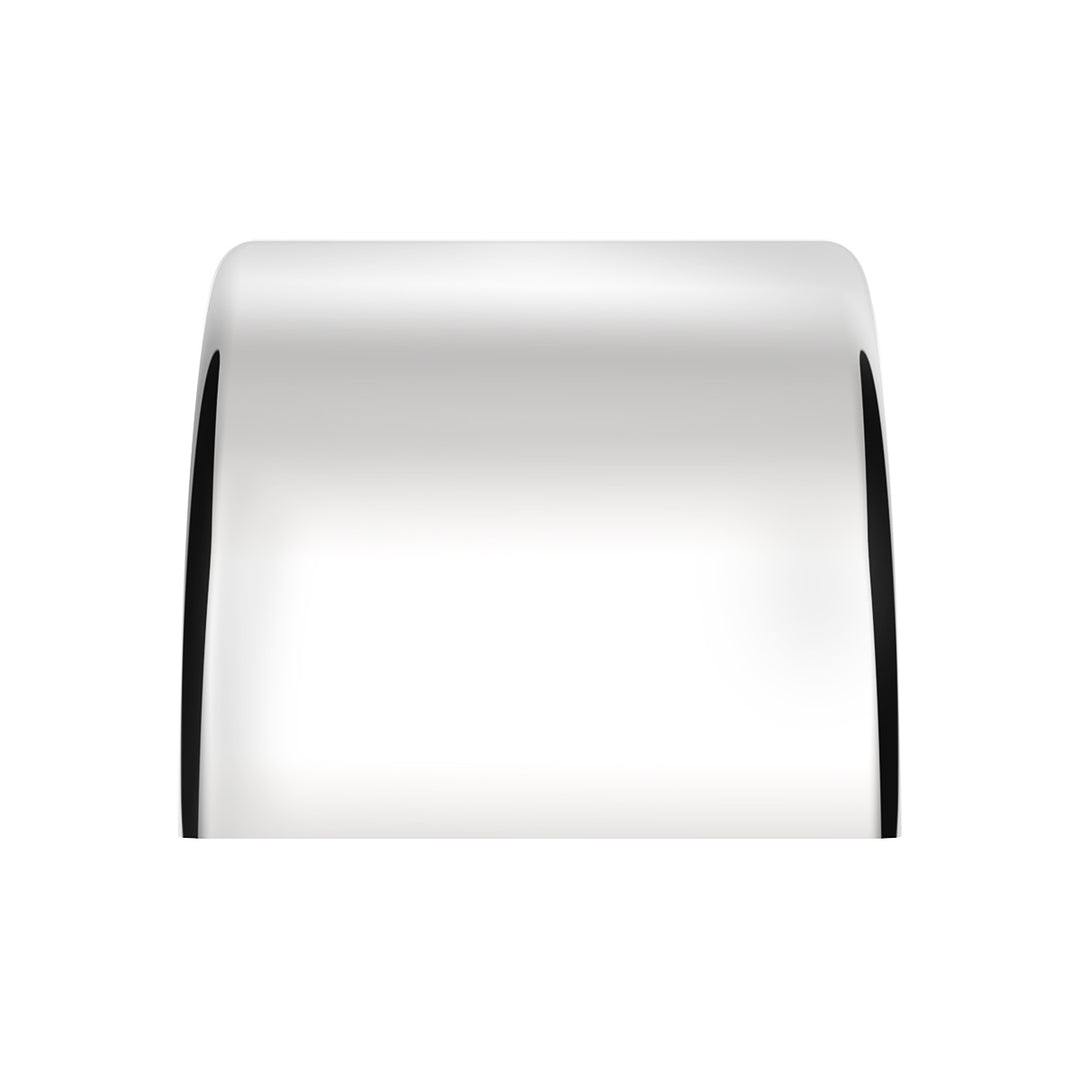 120" 430 Stainless Steel (16ga) Roll  Formed Edge Smooth Full Fender 54" Spread - SS Series (Pair)