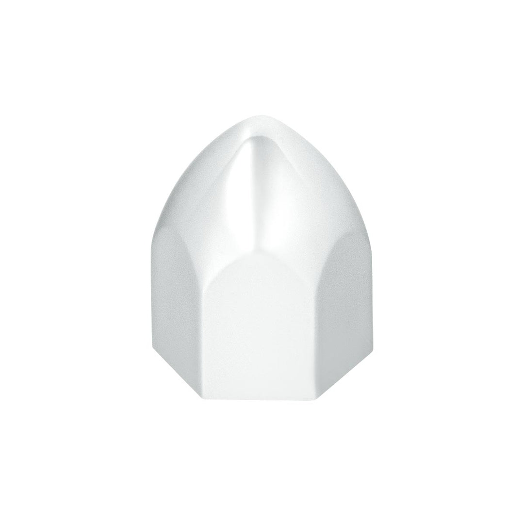 3/4" X 1 3/8" Chrome Plastic Bullet Nut Cover - Push-On (50-Pack)