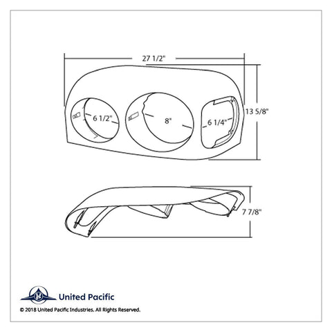 Black Headlight Bezel For 1996-2004 Freightliner Century - Driver