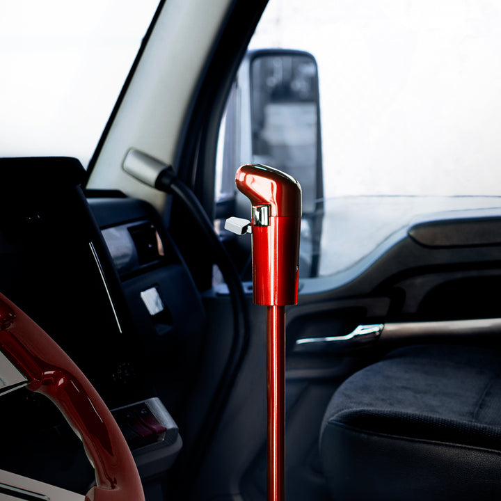 6" Shifter Shaft Extension - Candy Red