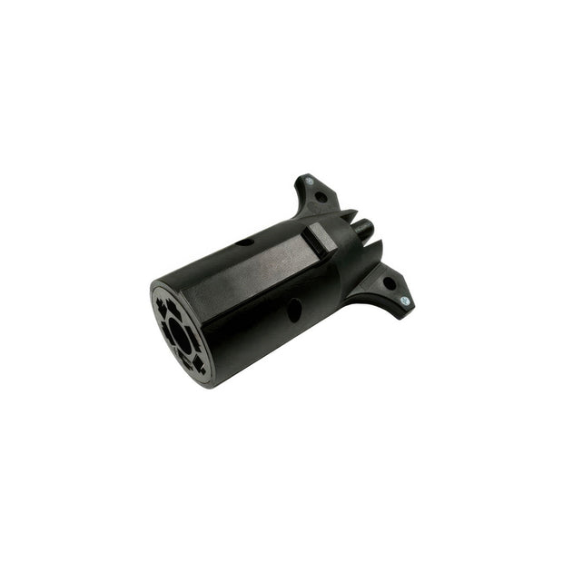 7-Pole Round to 4-Way Flat M/FM RV Plug Adapter, 1 Pc.