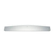 4" X 20" Chrome Standard Bottom Mud Flap Plate - Bolt Thru