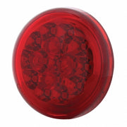 15 LED 2-3/8" Dual Function Signal Light For Harley Motorcycle - Red LED/Red Lens
