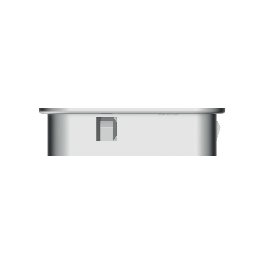 Chrome Plastic A/C Vent For 2001-2005 Peterbilt - Driver