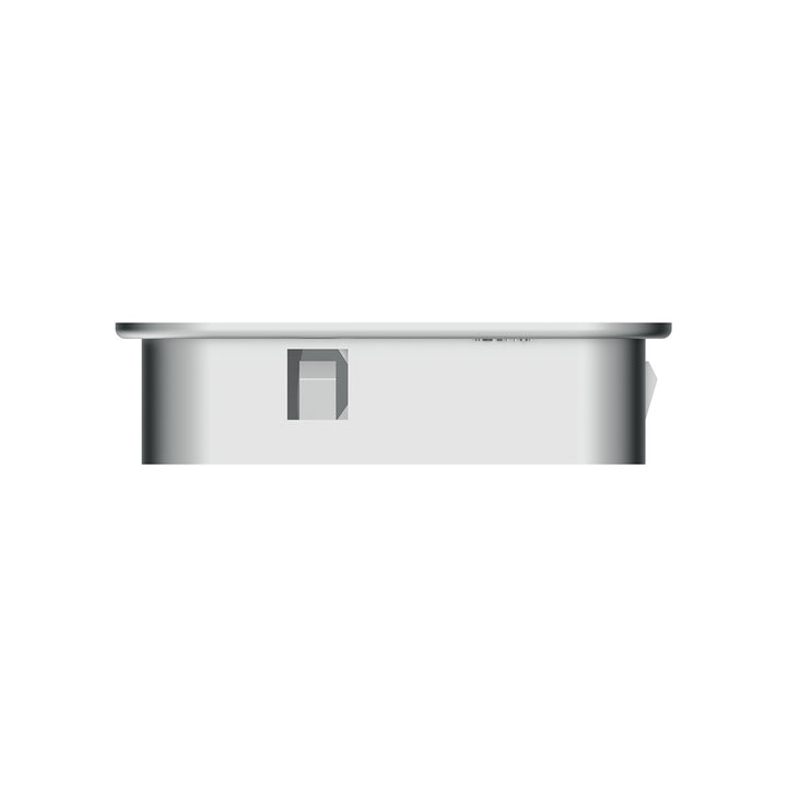 Chrome Plastic A/C Vent For 2001-2005 Peterbilt - Driver