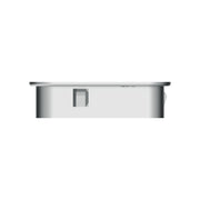 Chrome Plastic A/C Vent For 2001-2005 Peterbilt - Driver