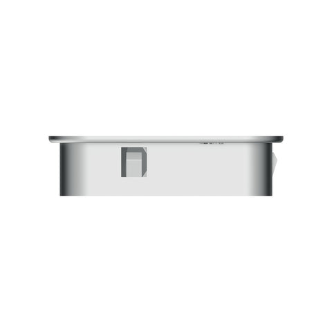 Chrome Plastic A/C Vent For 2001-2005 Peterbilt - Driver