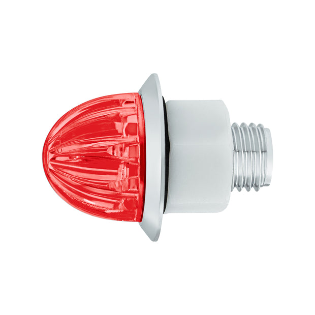2 LED Dual Function 3/4" Mini Watermelon Light (Clearance/Marker) - Red LED/Red Lens