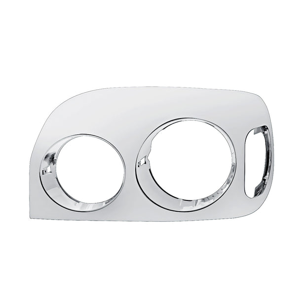 Chrome Headlight Bezel For 1996-2004 Freightliner Century - Driver