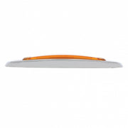 16 LED Rectangular GloLight With Bezel (Clearance/Marker) - Amber LED/Amber Lens