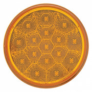 16 LED 4" Reflector Turn Signal Light - Amber LED/Amber Lens