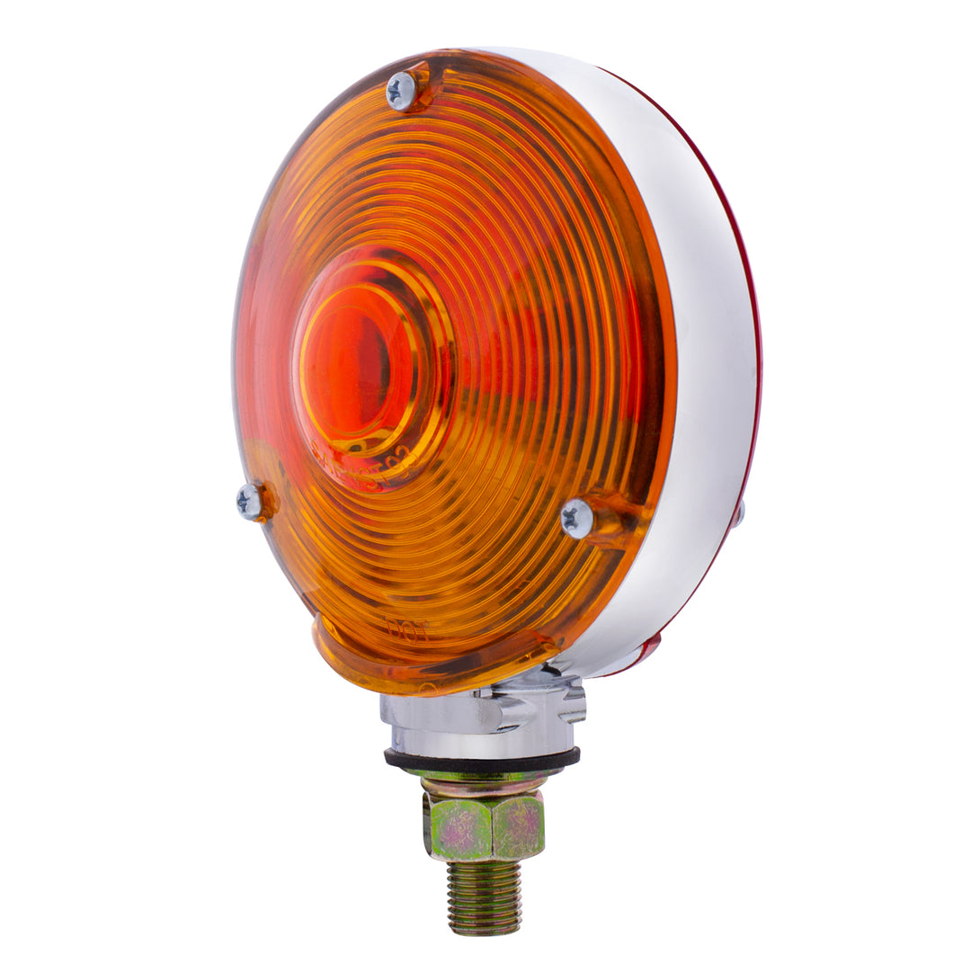 Double Face Turn Signal Light With 1156 Bulb - Amber &amp; Red Lens