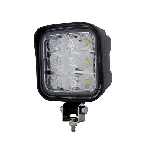 9 LED Square Wide Angle Driving/Work Flood Light (Retail)