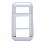 Chrome Plastic Switch Trim For 2001-2010 International 9900i/9400i/9200i - Wiper/Washer