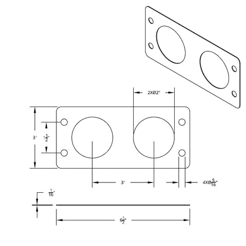 Kenworth Stainless Air Valve Dash Trim