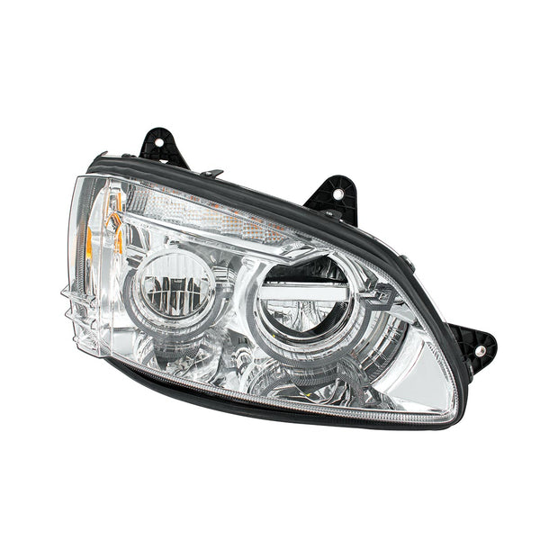 Chrome Full LED Headlight For 2008-2017 Kenworth T660-Passenger