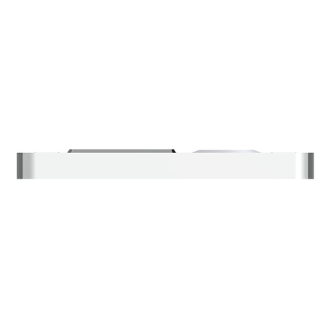 Chrome Plastic Dome Light Cover With Swivel Light Hole For Peterbilt 386 (2006-2010) & 387 (1999-2010)