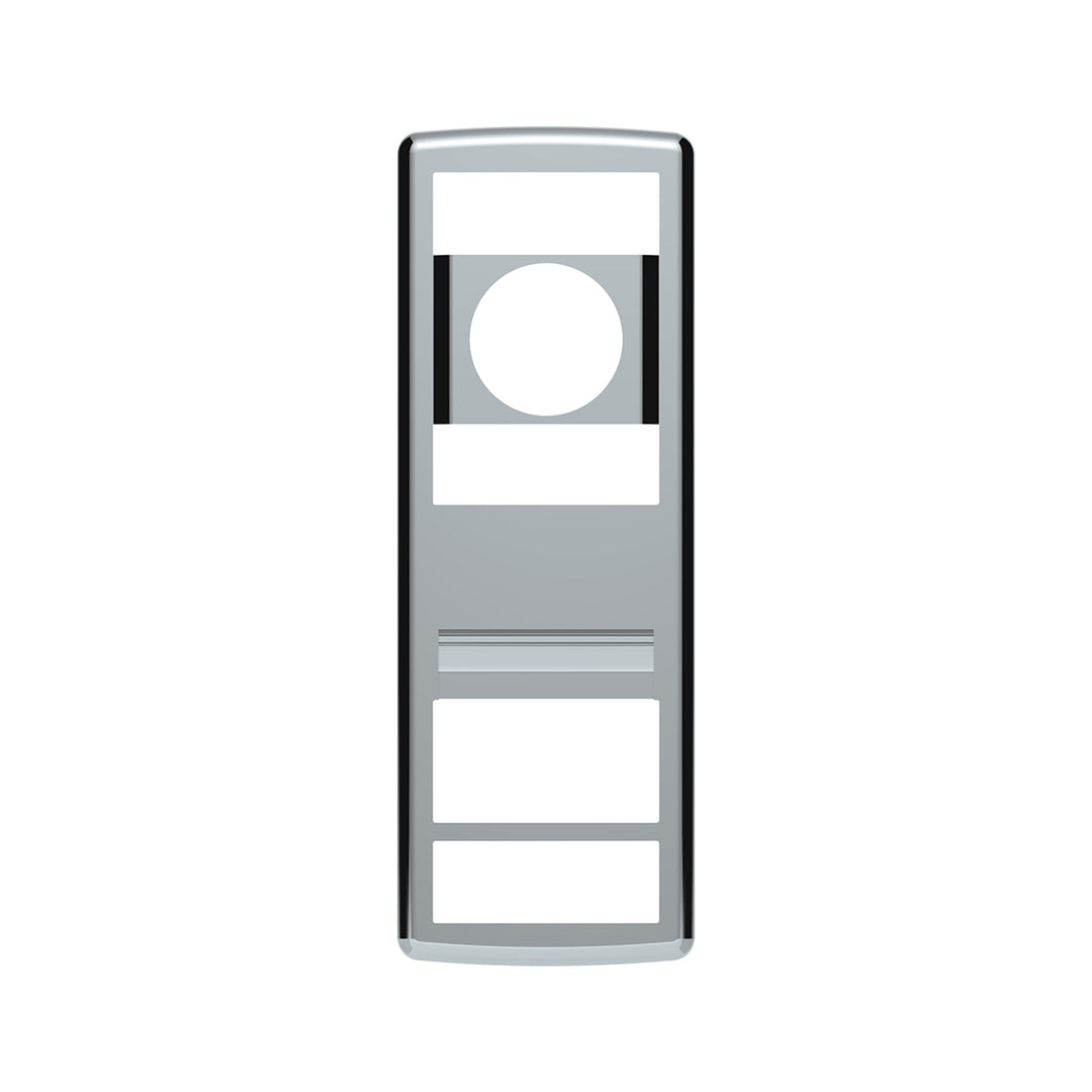 Chrome Door Switch Cover With Power Windows/Mirrors/Door Locks For 2018-2024 Freightliner Cascadia - Driver